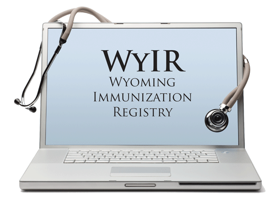 Wyoming immunization registry logo