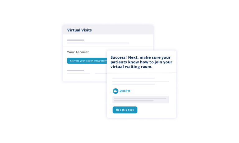 Elation Telehealth dashboards